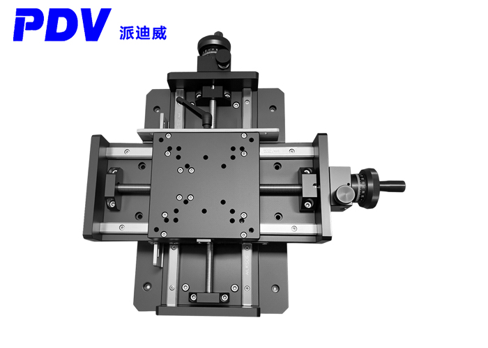 Precision XY two dimensional manual adjustment table XY axis displacement table slide table PT-SD190 Precision XY two dimensional manual adjustment table XY axis displacement table slide table PT-SD190