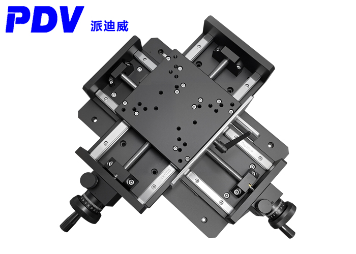 Precision XY two dimensional manual adjustment table XY axis displacement table slide table PT-SD190 Precision XY two dimensional manual adjustment table XY axis displacement table slide table PT-SD190