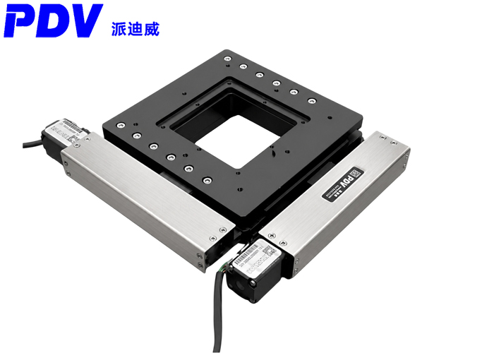 PT-12XY60 High-precision Electric Integral XY Positioning Stage with 60mm XY Axis Travel PT-12XY60 High-precision Electric Integral XY Positioning Stage with 60mm XY Axis Travel