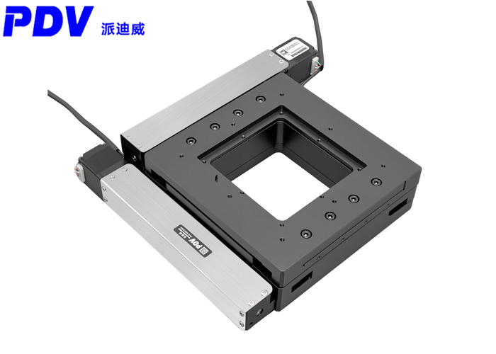 PT-12XY60 High-precision Electric Integral XY Positioning Stage with 60mm XY Axis Travel PT-12XY60 High-precision Electric Integral XY Positioning Stage with 60mm XY Axis Travel