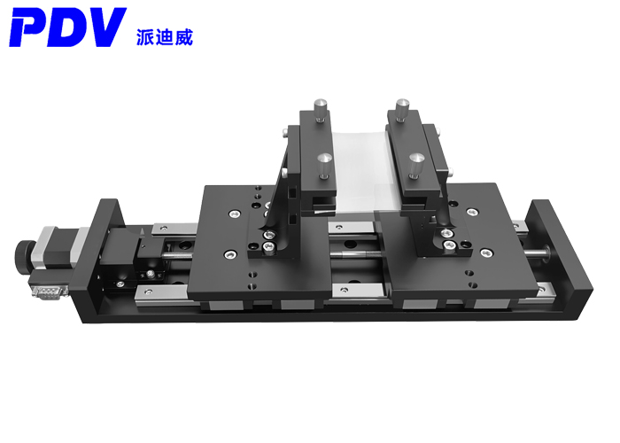 The bilateral stretching table stretches two films, PT-LS1410, simultaneously The bilateral stretching table stretches two films, PT-LS1410, simultaneously