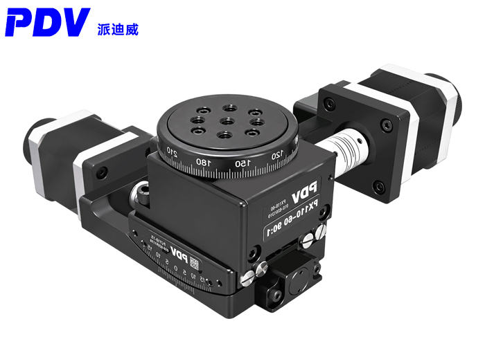 Orientation + Pitch Angle Electric Two-Dimensional Pitch-Angle Orientation Rotation Adjustment Platform Orientation + Pitch Angle Electric Two-Dimensional Pitch-Angle Orientation Rotation Adjustment Platform