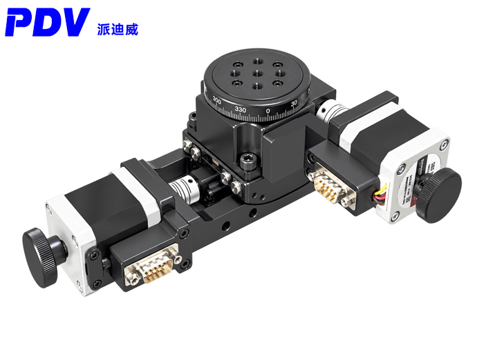 Orientation + Pitch Angle Electric Two-Dimensional Pitch-Angle Orientation Rotation Adjustment Platform Orientation + Pitch Angle Electric Two-Dimensional Pitch-Angle Orientation Rotation Adjustment Platform