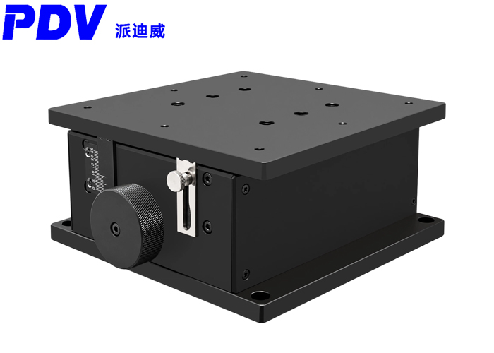 High-precision Z-axis manual height-adjustable platform with wedge-shaped one-dimensional height adjustment PT-SD512 High-precision Z-axis manual height-adjustable platform with wedge-shaped one-dimensional height adjustment PT-SD512