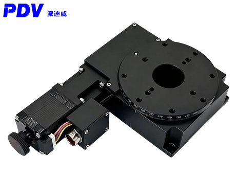 PT-SP60 R Axis High Precision Electric Rotary Table Stepper Motor Fine-tuning Displacement Stage
